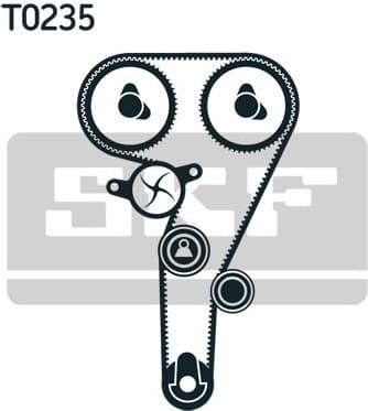 Timing belt kit VKMA02283 - image 2