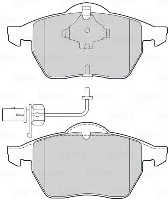 Brake Pad Set, disc brake ESSENTIAL 301751 - image 2