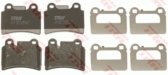 Brake pads rear, Top Quality GDB1722 - image 4