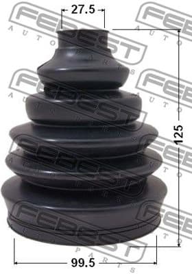 Bellow Kit, drive shaft 2317P-T5 - image 2