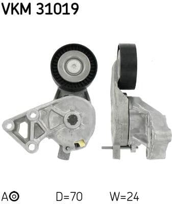 Tensioner belt VKM31019 - image 3