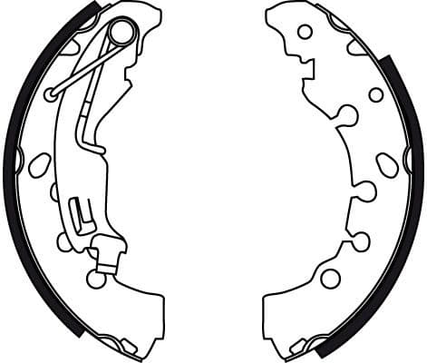 Brake Shoe Set GS8720 - image 4