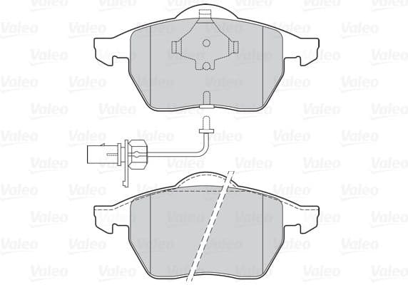 Brake Pad Set, disc brake ESSENTIAL 302030
