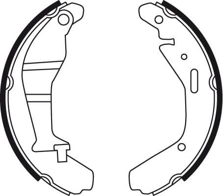 Brake Shoe Set GS8724 - image 4
