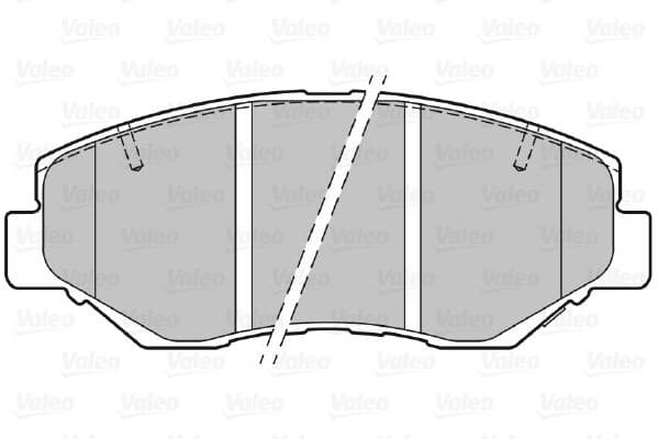 Brake Pad Set, disc brake ESSENTIAL 301757 - image 2