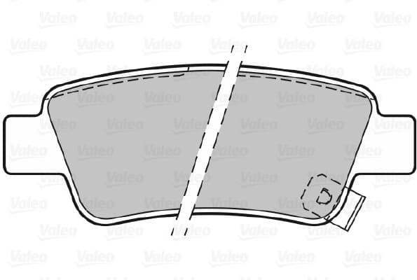 Brake Pad Set, disc brake ESSENTIAL 301039 - image 2