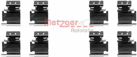 priedų komplektas, diskinių stabdžių trinkelės GREENPARTS 109-1298