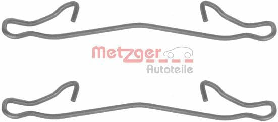 priedų komplektas, diskinių stabdžių trinkelės 109-1121