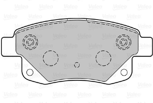 Brake Pad Set, disc brake ESSENTIAL 301738 - image 2