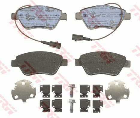 Brake Pad Set, disc brake COTEC GDB1842 - image 4