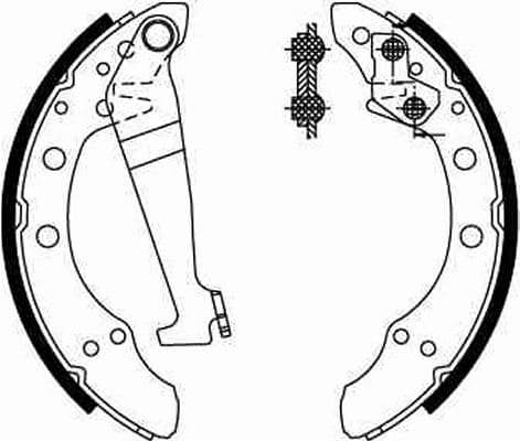 Brake Shoe Set GS8092 - image 3