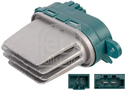 Resistor, interior blower febi Plus 176042