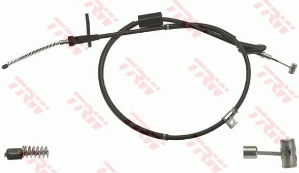 Cable Pull, parking brake GCH662 - image 2