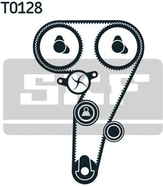 Timing belt kit VKMA02177 - image 5