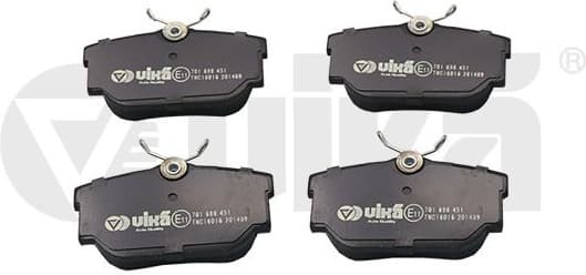 Brake Pad Set, disc brake 66981101301