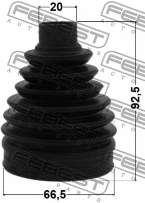 Bellow, drive shaft 0117P-ACA33R - image 2
