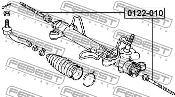 Inner Tie Rod 0122-010
