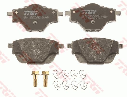 Brake pads rear, Top Quality GDB2034 - image 4