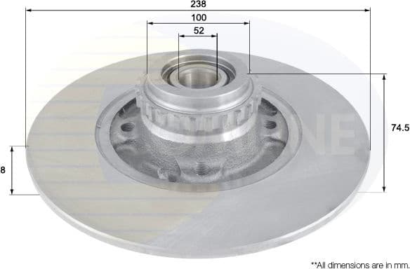 Brake Disc ADC3004 - image 2