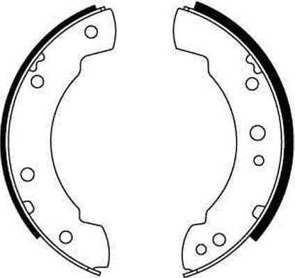 Brake Shoe Set GS6140 - image 3