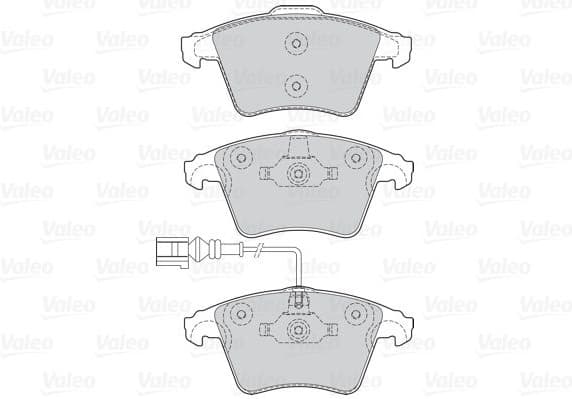 Brake Pad Set, disc brake ESSENTIAL 302041 - image 2