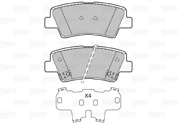 Brake Pad Set, disc brake 601139 - image 2