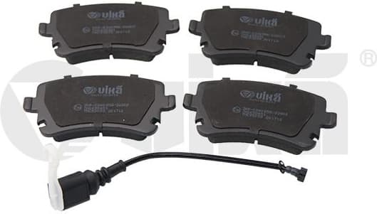 Brake Pad Set, disc brake 66981103201