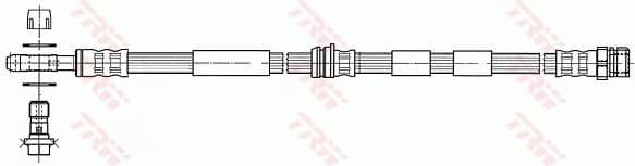 Brake Hose PHD938 - image 6