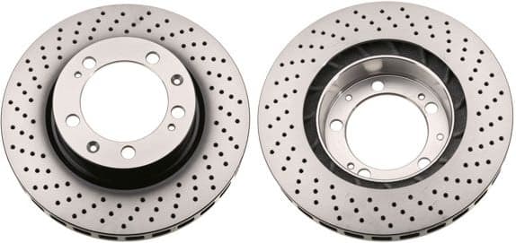 Brake Disc TRW SINGLE DF6466S - image 2