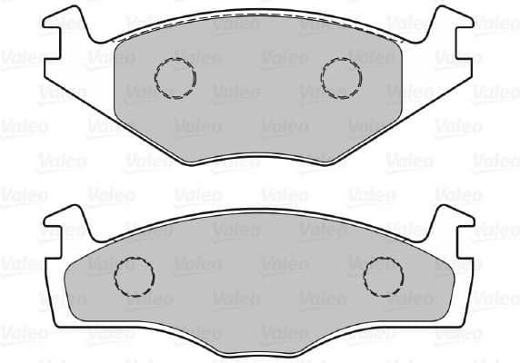 Brake Pad Set, disc brake ESSENTIAL 301128 - image 2
