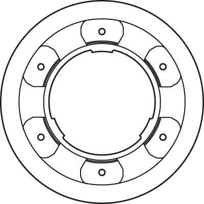 Brake Disc TRW SINGLE DF4993S - image 4