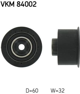 Deflection Pulley/Guide Pulley, timing belt VKM 84002 - image 2