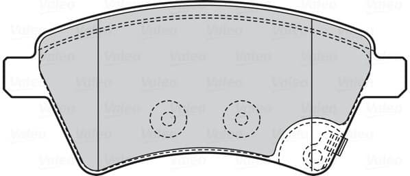 Brake Pad Set, disc brake ESSENTIAL 301804 - image 2