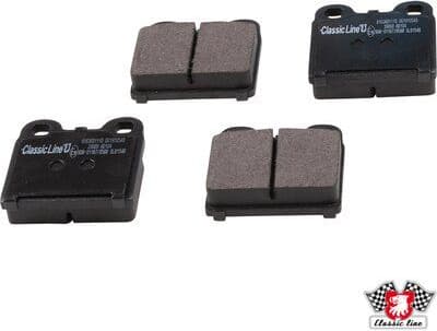 Brake Pad Set, disc brake JOPEX 8163601110