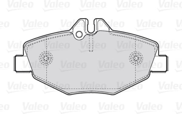 Brake Pad Set, disc brake ESSENTIAL 301638 - image 2