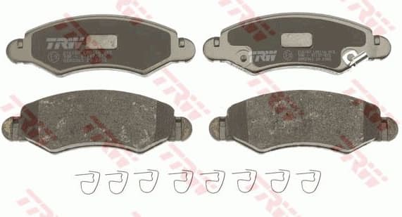 Brake Pad Set, disc brake COTEC GDB3363 - image 4