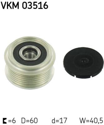 Freewheel clutch alternator VKM03516 - image 2