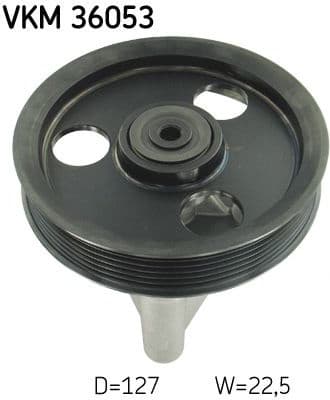 Deflection/Guide Pulley, V-ribbed belt VKM 36053 - image 2