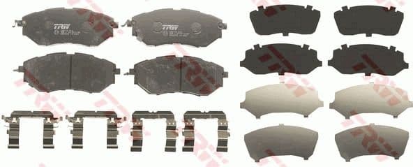 Brake pads front, Top Quality GDB3372 - image 4