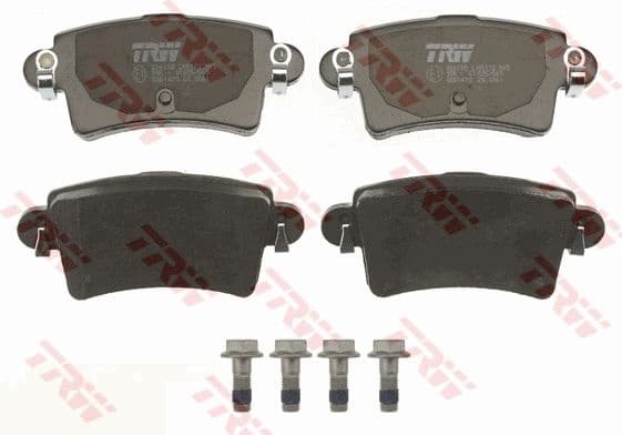 Brake pads rear, Top Quality GDB1470