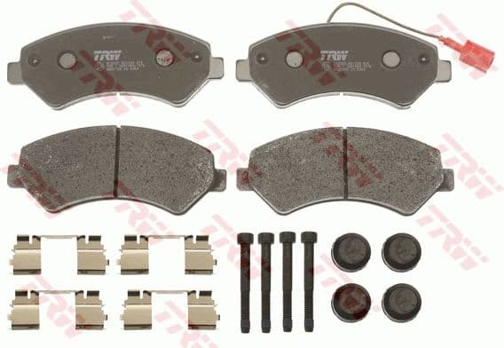 Brake pads front, Top Quality GDB1703 - image 4