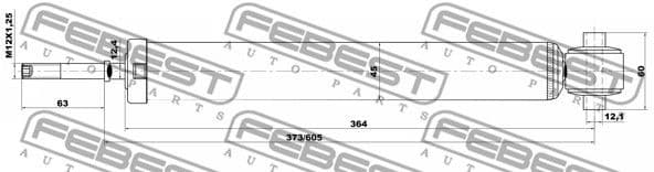 Shock Absorber 01650964R - image 2