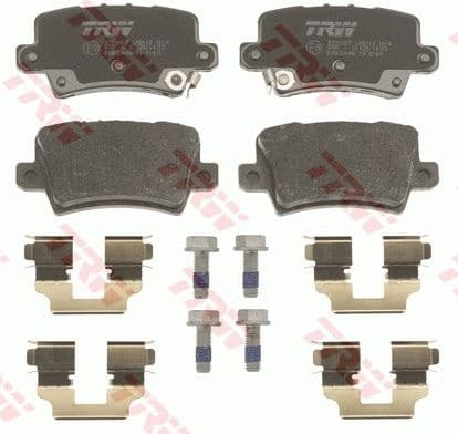 Brake pads rear, Top Quality GDB3408 - image 4