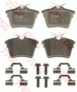 Brake pads rear, Top Quality GDB1596 - image 3