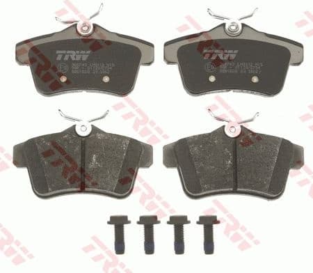 Brake pads rear, Top Quality GDB1828 - image 4
