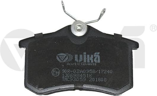 Brake Pad Set, disc brake 66980001501