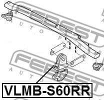 Mounting, engine VLMB-S60RR - image 2