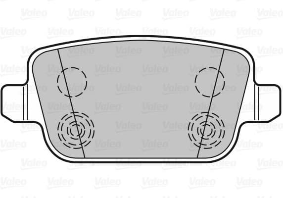 Brake Pad Set, disc brake ESSENTIAL 301935 - image 2