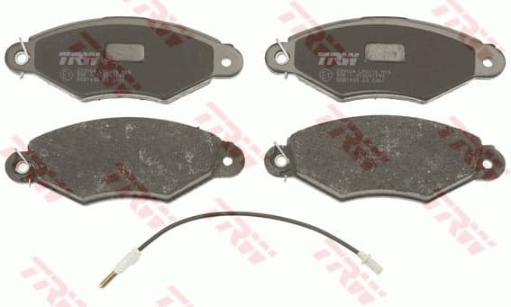 Brake Pad Set, disc brake COTEC GDB1402 - image 4