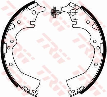 Brake Shoe Set GS8184 - image 2
